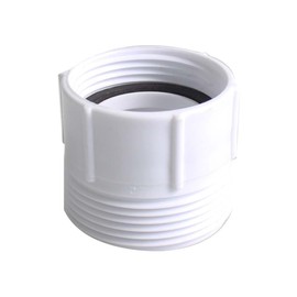 Rohrverlängerungsanschluss, 39,2 mm Buchse auf 47,5 mm Außengewinde, Ablaufgarnitur, Ablaufgarnitur, Badewanne, Dusche, Küchenspüle