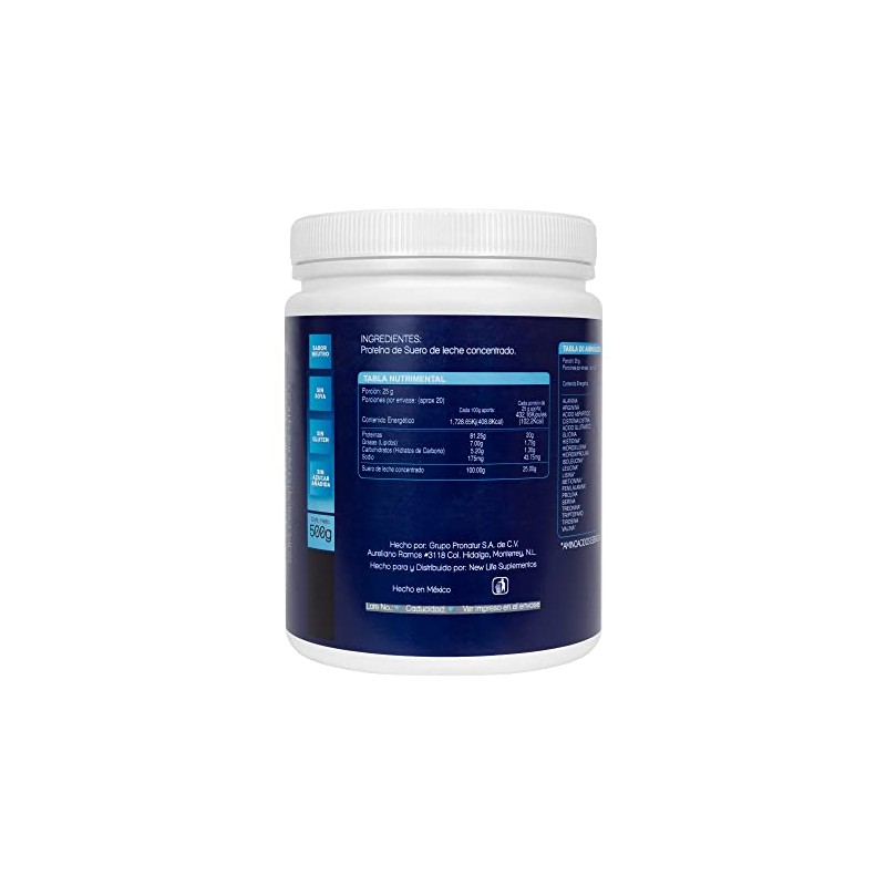 NLS ESSENTIALS PROTENA DE SUERO DE LECHE PURA Whey Sin