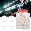 60Pcs Intermediate Training Exercise Pong Table Tennis Ball Outdoor Sports