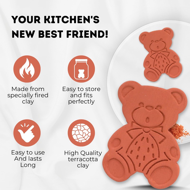 Brown Sugar Bear Light Brown Sugar Original Sugar Saver and