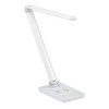 Pemberly Row Pivoting LED Lamp- Wireless Charging Pad & USB