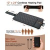 Portable Heating Pad Cordless, Battery Powered for Back, Abdomen&Shoulder