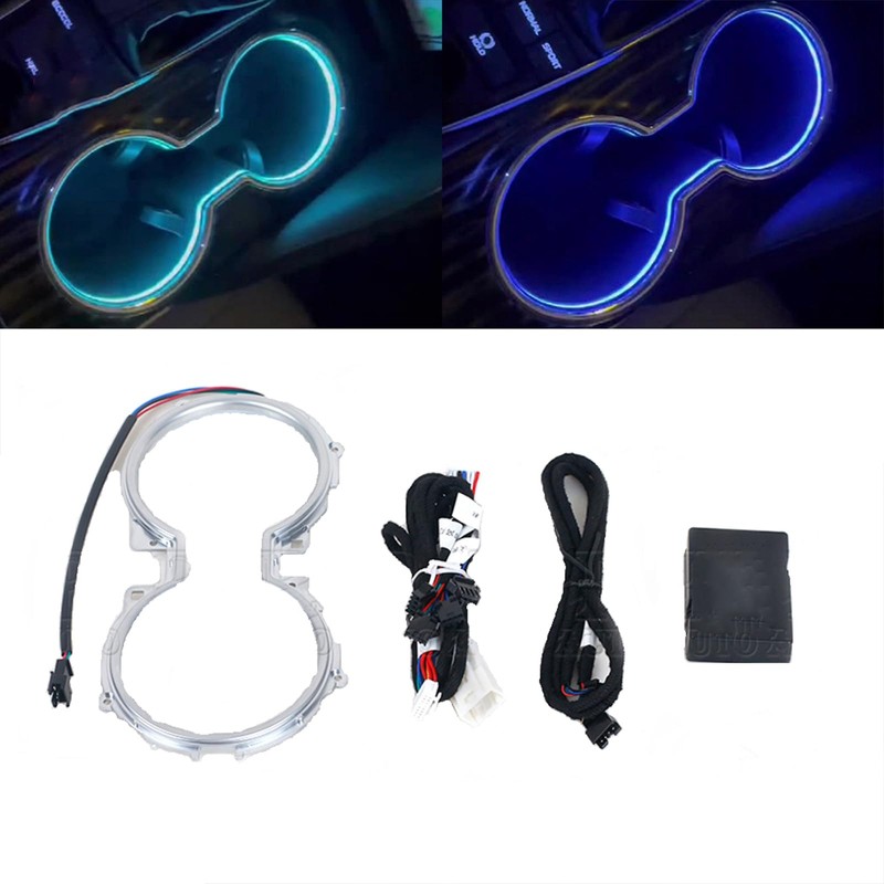 JESYMBX For Toyota Camry 2018-2021 Water Cup Holder Ambient Light