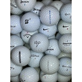 Iron Lake Balls Ltd Premium B Grade | Practice Golf Balls Callaway Srixon | Second Hand Golf Balls, B Grade Golf Balls (USED not new) - 12,32,48,72,100 Pack Balls (12 Balls)
