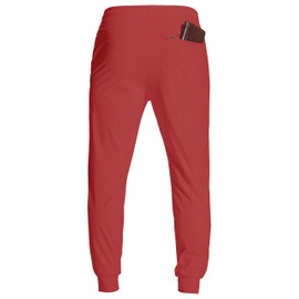 Men's Athletic Joggers (red,M)