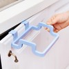 Garbage Bag Rack, Plastic Hanging Trash Bag Holder Rubbish Practical