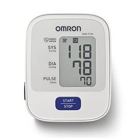OMRON Baumanómetro automático de brazo HEM-7120 compatible con app OMRON connect