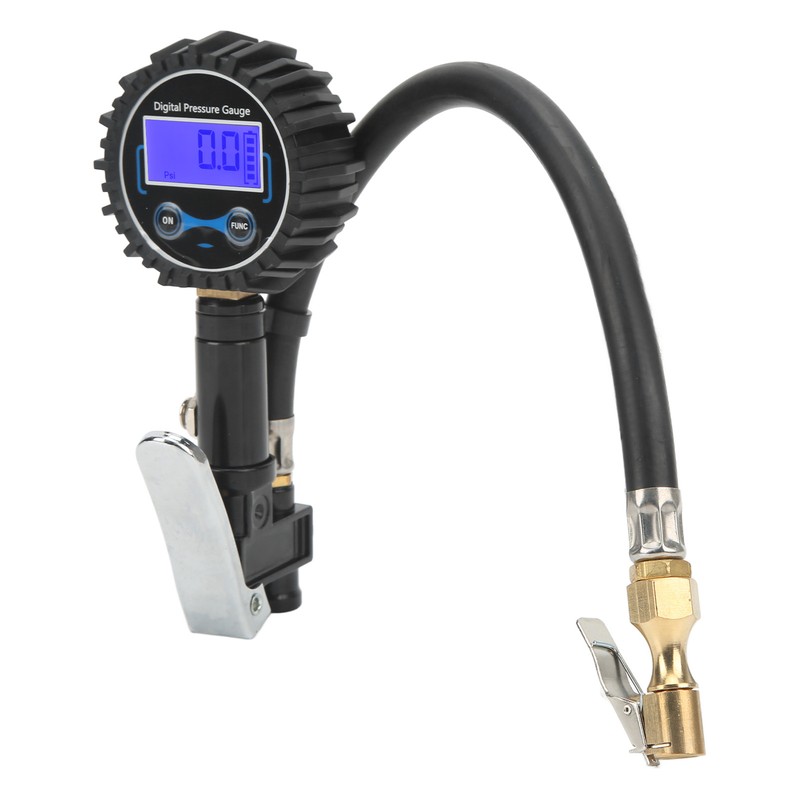 0‑200PSI Tire Inflator with Tire Pressure Gauge LCD Digital Display