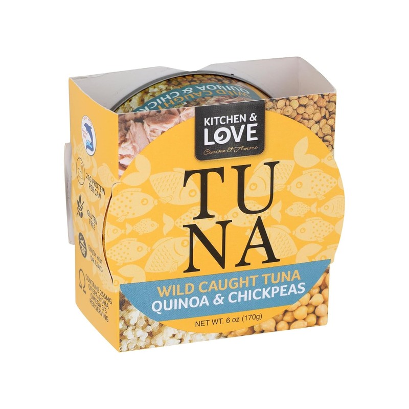 Kitchen & Love Wild Caught Tuna with Quinoa & Chickpeas