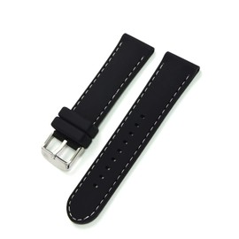MORELLATO CAREZZA Carezza Rubber Watch Band, 0.9 inches (24 mm), Replacement Tool Included, Rubber