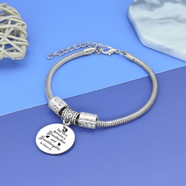 Granddaughter Gifts from Grandma Bracelet for Grandma Granddaughter Gift The Love Between Grandmother and Granddaughter is Forever Bracelet Grandma Birthday Gift from Granddaughter Christmas Gift
