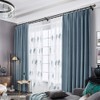 Goowin Curtain Rod Bracket, 3pcs Adjustable Curtain Rod Holder, Double