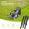 Qopaw 3 Pack Mower Blades for Many 54 in Deck