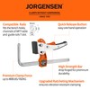 Jorgensen 6-5/8" Ratcheting Table Clamps, Quick Release Track Saw Clamps,