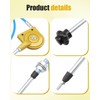 Universal Throttle Cable Kit for Excavators and Mixers Replacement Parts,