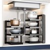 Under Sink Organizer,Kitchen Pots Organizer And Storage,Under Cabinet Storage,Layer Distance