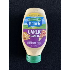Hidden Valley New Hidden Valley Garlic Ranch Salad Dressing Bottle 20fl oz