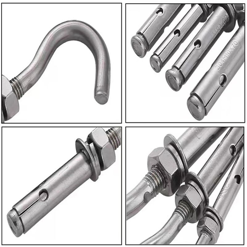 maogoujian Metal Wall Hangers Heavy Duty Concrete Wall Hooks,304 Stainless