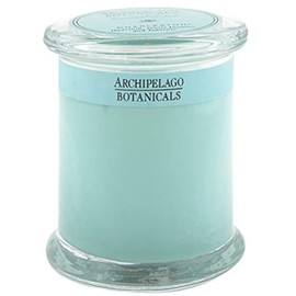 Archipelago Botanicals Charleston Glass Jar Candle, Jasmine, Tuberose and Hyacinth Scent, Lead-Free Candle Wicks, Burns Approx. 60 Hours (8.6 oz)