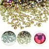 YUYUDEHM 1440 PCS Resin Rhinestone, Round Gems Crafts Nail Face