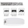 Xztrdi RV Baggage Door Catch Clips - ABS Plastic Trailer