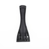1Set Ebony Wood Violin Parts 4/4 Fittings Chinrest Pegs Tailpiece