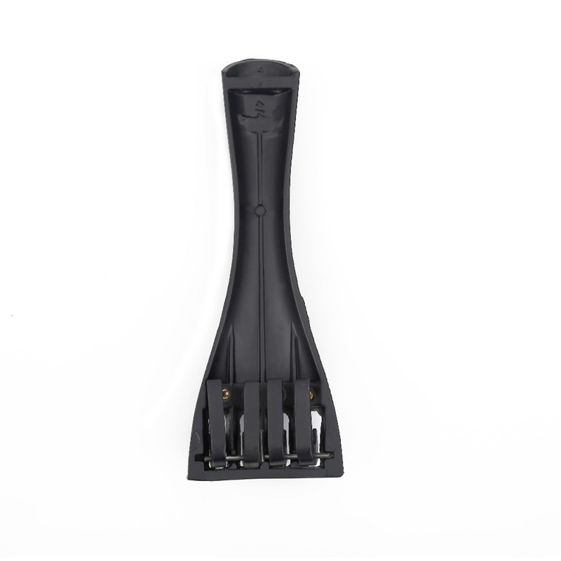1Set Ebony Wood Violin Parts 4/4 Fittings Chinrest Pegs Tailpiece