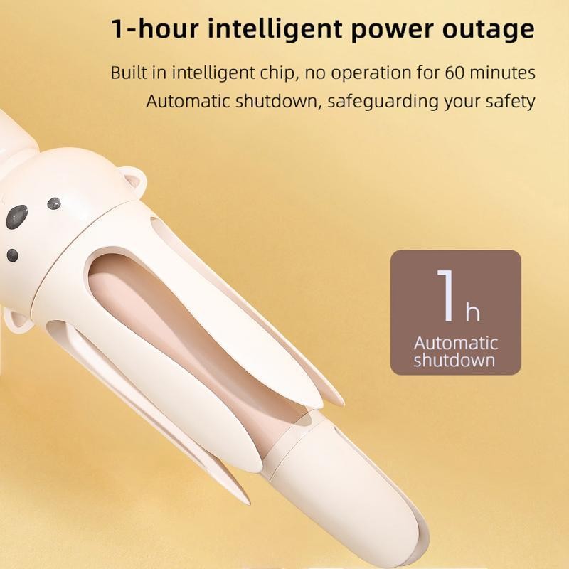 PretiHom Fully Automatic Electric Curling Stick 32mm LargeCurling Tool for