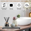 4PCS Water Absorbing Stone Tray, Stone Drying Tray for Bathroom