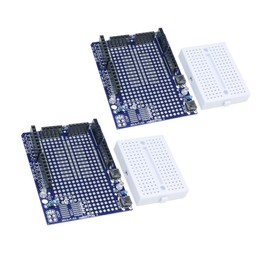 UNO Proto Shield Prototype Expansion Board with SYB-170 Mini Breadboard Based for Arduino R3 Robot Kit ProtoShield 2pcs