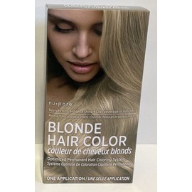 Nu-Pore Blonde Hair Color: Revive Color, Enhance Shine, Gray Coverage in Mins
