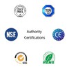 ESHIONG NSF Certified 1/4" O.D. Push to Connect Fittings for