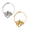 Opexicos 2Pcs Octopus Bracelet in Sterling Silver - silver Chain