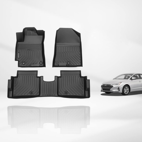 KELCSEECS® Floor Mats Custom for Hyundai Elantra 2020 2019 2018