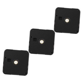SHINEOFI 1set Quartz Watch Mechanism Replacement Parts Silent Clock Movement for DIY Clock Projects High Precision Watch Mechanism for Repairing 3pcs