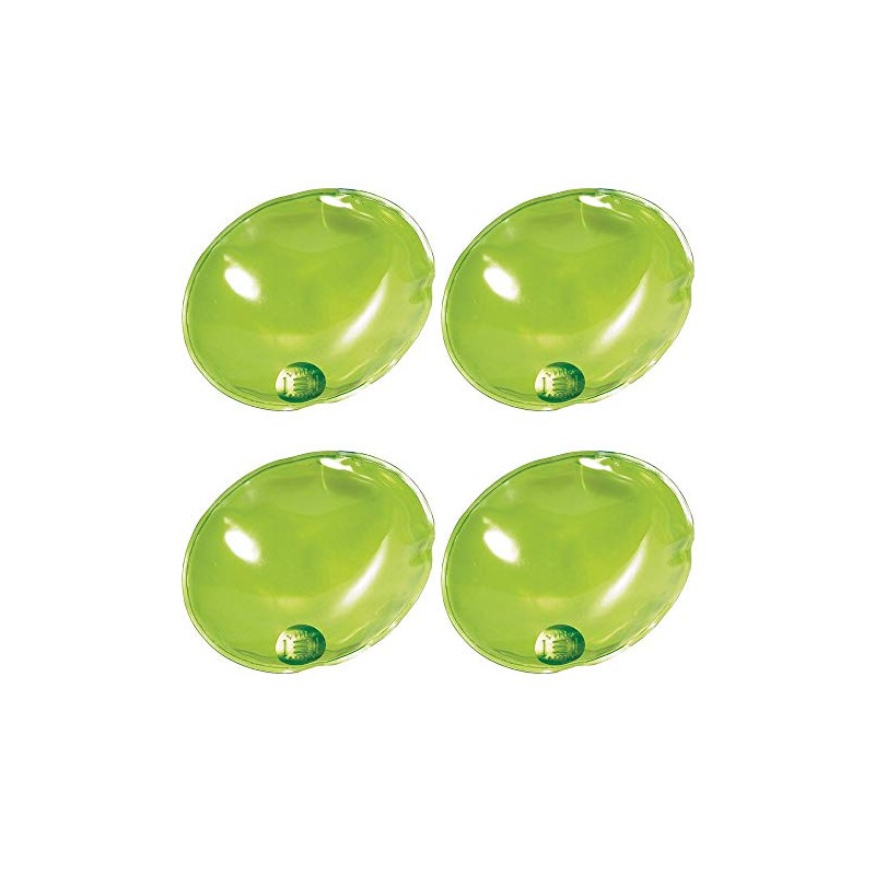 eBuyGB Pack of 4 Instant Heating Gel Hand Warmers, Green