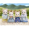 Calico Critters Sylvanian Families Familia De Gatitos Seda Calico Critters