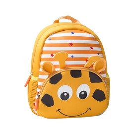 ISAKEN Children's Backpack for Girls Boys Toddler Backpack for Nursery Cartoon Safety Daypack School Bag Animal Small Book Bags for 2-6 Years Children Preschool Crib Nursery, giraffe