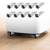 Sharplace 10 Pieces Directional Caster Wheels Heavy Duty Fixed Casters