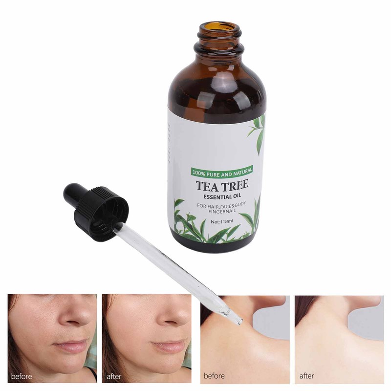 Tea Tree Essential Oil Deep Cleansing Skin Moisturizing Massage Oil