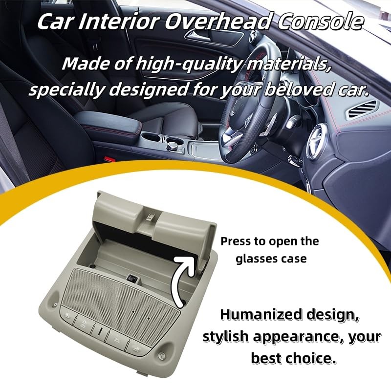 Youqsm Car Interior Overhead Console Map Reading Light Lamp,26430-C990D,Compatible with