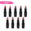 Set Labiales Mate Bissu (kit 9 Piezas Tonos Nude)