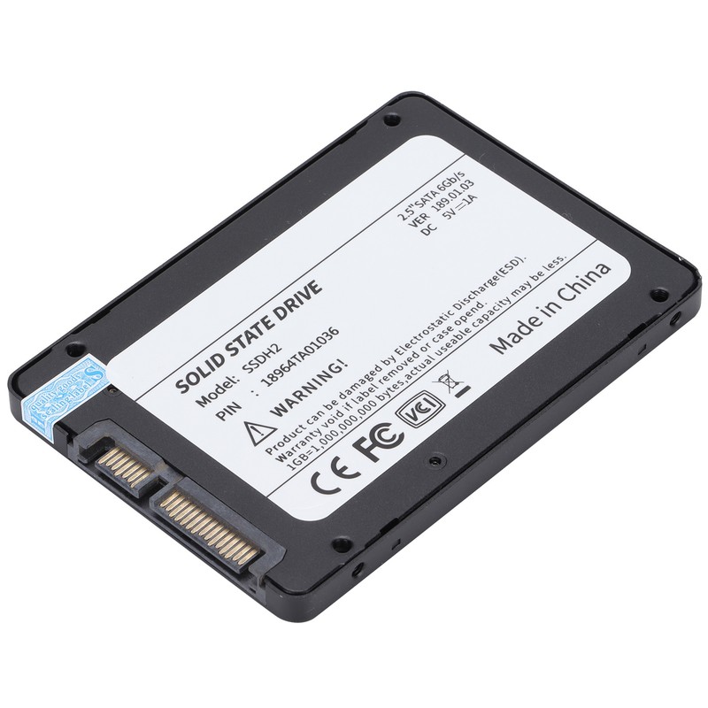 BU KING 2.5inch SSD Black High Speed Metal Hard Drive