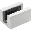 8-12.76mm Glass Floor Guide Stainless Steel Effect