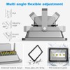 200W LED Flood Lights Outdoor, 110-285V, 20000LM Super Bright Security