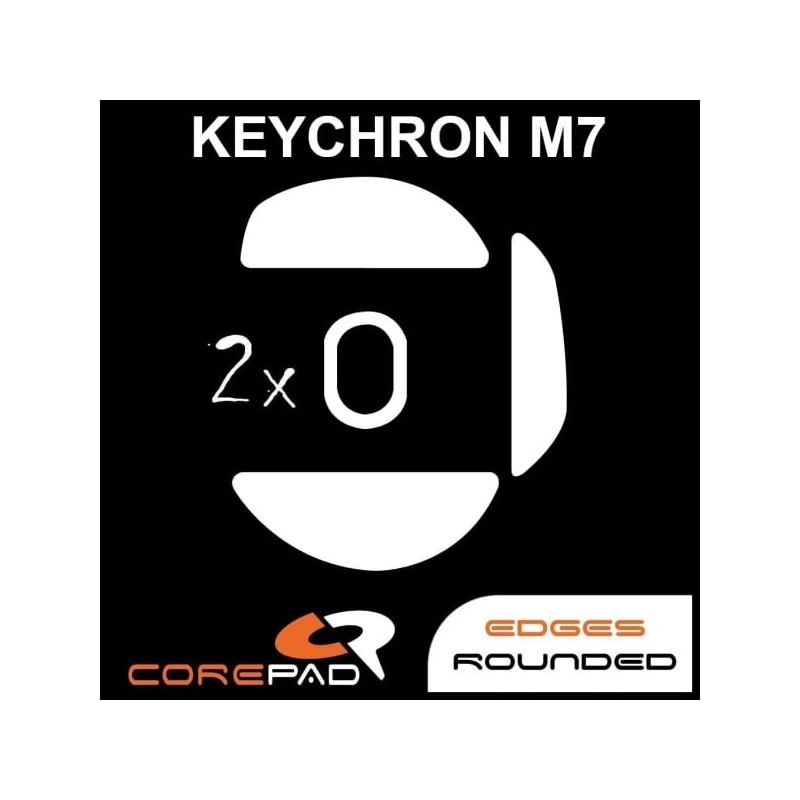 Corepad Skatez PRO Keychron M7 Wireless Mouse Sole, 2 Set,