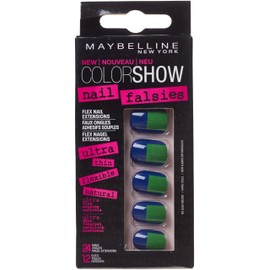 Maybelline Jade Color Show Nail Falsies 08 Side Squared Pack of 1