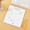 KONVINIT Pocket Calendar 2025-2026, Moon Phase Monthly Planner 3.5”×6.5” -