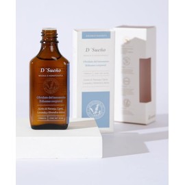 D'Sueño Bálsamo Corporal Aromático, Aceites de Naranja, Ciprés, Lavanda y Almendras Dulces, 50 ml