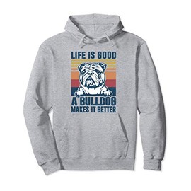 Bulldog Gifts For Women Men Dog Dad Dog Mom English Bulldog Pullover Hoodie